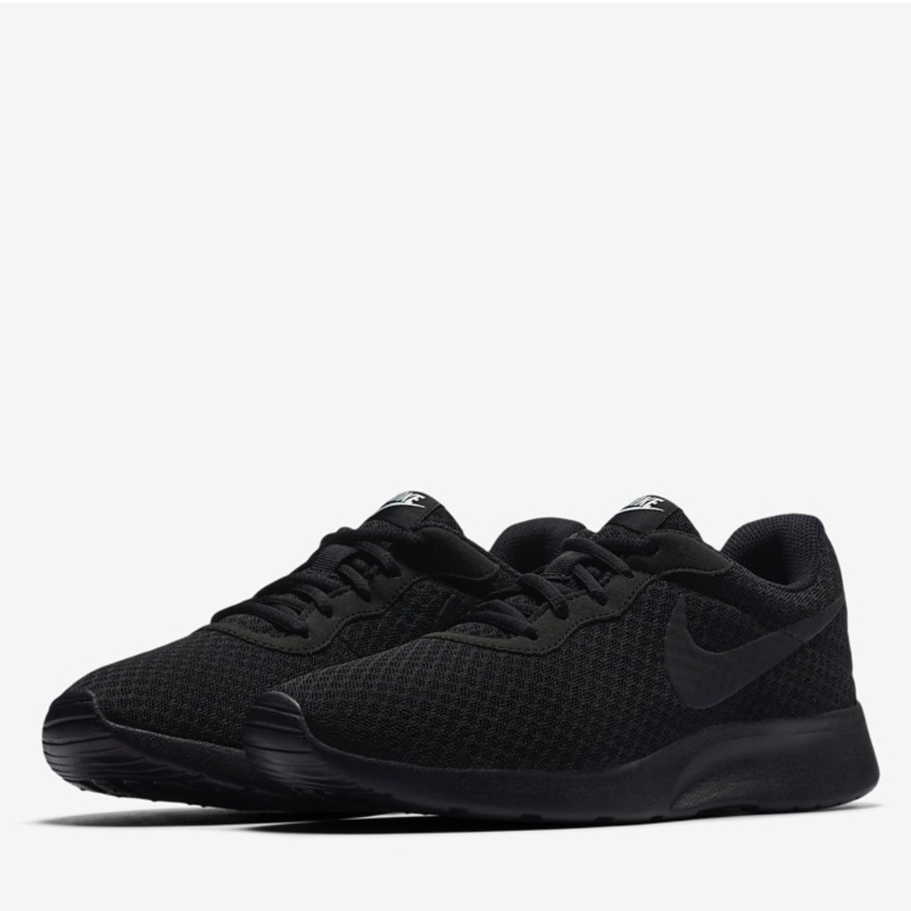 black nike sneakers - nike tanjun